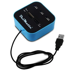 Delmatte 7 Girişli Kart Okuyucu Usb Çoğaltıcı