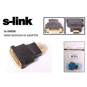 Sl-Dh020 S-Lınk Hdmı Erkek - Dvı 24+5 Dişi Çevirici Adaptör