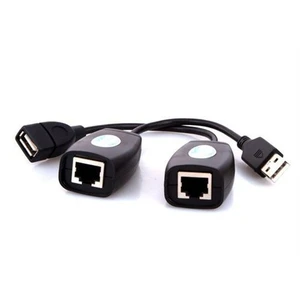 Sl-U68 Usb 2.0 Dan Usb Uzatıcı+ 2 Adet Ethetnete Dönüştürü