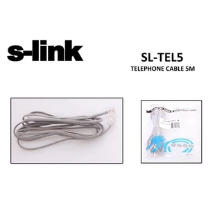 Sl-Tel5 5M Telefon Poşet Kablo