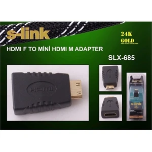 Slx-685 Gold Hdmı F To Mini Hdmı M Adaptör