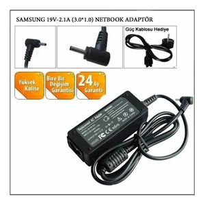 Samsung 19V-2.1A (3.0*1.0) Netbook Adaptör