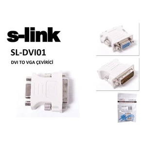 Sl-Dvı01 Dvı 24+5 M To Vga 15 F Çevirici