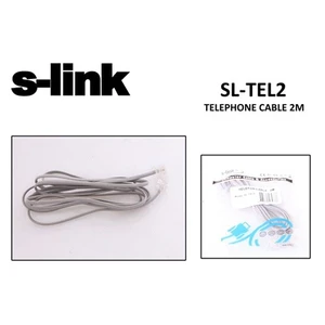 Sl-Tel2 2M Telefon Poşet Kablo