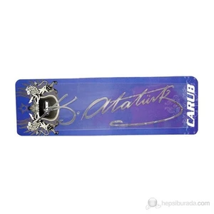 Metal ATATÜRK İmzası BÜYÜK BOY 06a091