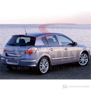 S-Dizayn Opel Astra H Cam Çıtası 4 Prç. P.Çelik HB (2004>)
