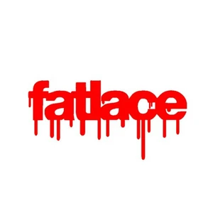Z tech " fatlace " Kırmızı Sticker 14x7cm