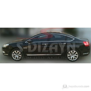 Citroen C-5 Cam Çerçeve Seti (12 Prç.) ( Bütün - Formlu )(2008>)