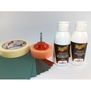 Plastx+Headlight Protectant Far Parlatıcı+Koruma Set