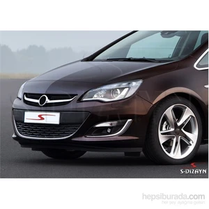 Opel Astra J Sedan 2012 Üzeri Krom Sis Farı Çerçevesi 2 Parça Paslanmaz Çelik