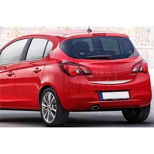 S-Dizayn Opel Corsa E Krom Bagaj Alt Çıtası 2015 ve Üzeri