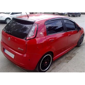 Z tech Fiat GrandePunto & Evo Mugen Tipi Ön / Arka Set Cam Rüzgarlığı 14605