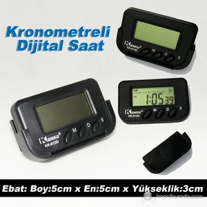 Dijital Masa Saati ve Kronometre