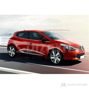 S-Dizayn Renault Clio-4 Cam Çıtası 8 Prç. P.Çelik (2012>)
