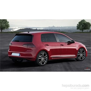 S-Dizayn Vw Golf 7 Kapı Koruma Çıtası Krom P.Çelik + Abs Plastik 8 Prç.