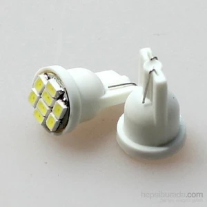 8 Ledli T10 BEYAZ Park Ampülü (SMD LED) 17347