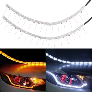 Gündüz Ledi Kayar Sinyalli (Beyaz/Turuncu)