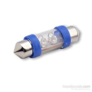 Sofit Dekor Led Ampul (2X4led) Mavi 12V Laam113212