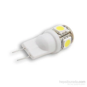 Dekoratif Led Ampul T10-(2X5 Smd Led)Beyaz 12V Laam118112
