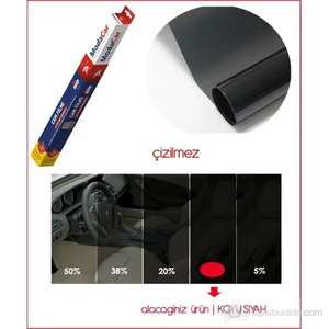 KOYU SİYAH Cam Filmi (6 mt x 50 cm - 3 Metrekare )
