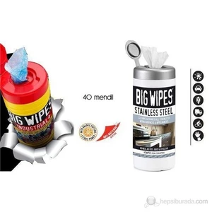 Bigwipes Inox Paslanmaz Temizlik Mendili 35 Adet 841312