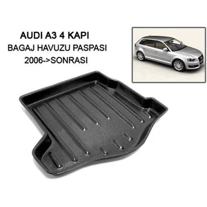 Audi A3 4 Kapı Bagaj Havuzu Paspası 2006->Sonrası