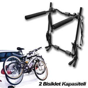 İthal Bisiklet Taşıyıcı 2 Li Korumalı