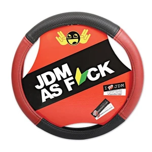 Oaba Direksiyon Kılıfı Kırnızı Siyah