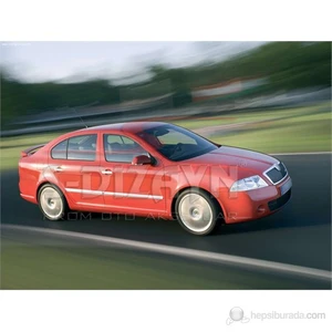 S-Dizayn Skoda Octavia A5 Yan Kapı Çıtası 4 Prç. P.Çelik (2006>)