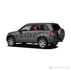 S-Dizayn Suzuki Grand Vitara Cam Çıtası 4 Prç. P.Çelik (2007>)