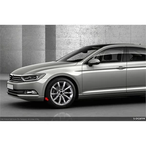 S-Dizayn Vw Passat B8 Krom Ön Tampon Alt Çıtası Highline