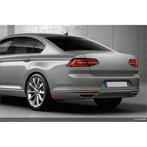 S-Dizaynvw Passat B8 Krom Arka Tampon Alt Çıtası Highline