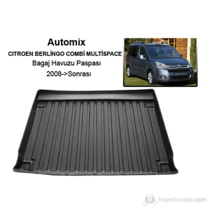 Citroen Berlingo Combi Multispace Sx Bagaj Havuzu 2008->Sonrası