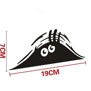 Tsc Bakan Göz Sticker Araç Yapıştırması