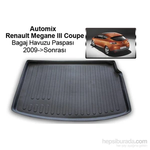 Renault Megane 3 Coupe Bagaj Havuzu