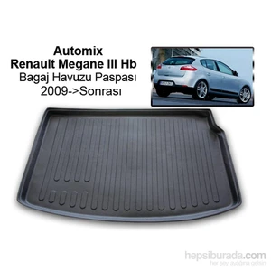 Renault Megane 3 Hb Bagaj Havuzu 2009 Sonrası