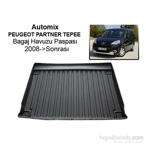 Peugeot Partner Tepee Bagaj Havuzu