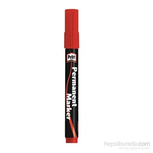 Permanent Marker - Yuvarlak Uç - Kırmızı