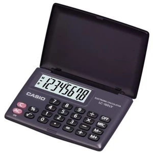 LC-160LV-BK Cep Tipi 8 Haneli Hesap Makinesi