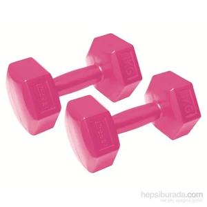Köşeli Plastik Dambıl Set (Kutuda Çift)