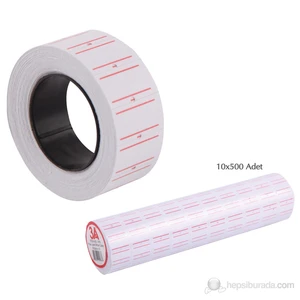 3A Fiyat Etiketi Beyaz 10x500 adet