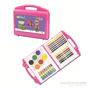 Eğlenceyi Taşı Boyama Seti, Pembe