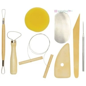 Seramik Başlangıç Seti 8 Parça (Pottery Tool Kit)