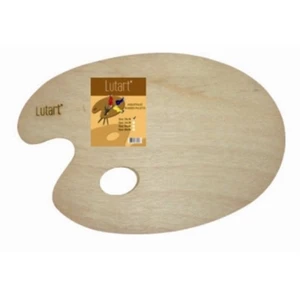 Oval Ahşap Palet 24X30 Cm