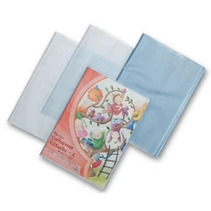 Tek Kenarı Yapışkanlı Kitap Kabı 10'Lu-Sarı