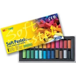 Gallery Artists' Soft Pastel 24 Renk Yarım Boy