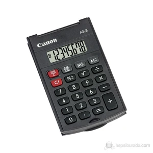 (As-8) 8 Haneli Cep Tipi Hesap Makinesi