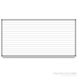 120x140 Laminat Güzelyazı Çizgili Yazı Tahtası