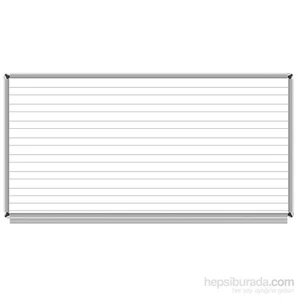 120x200 Laminat Güzelyazı Çizgili Yazı Tahtası