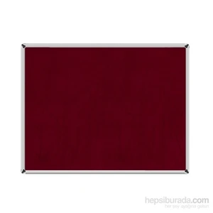 60x200 Duvara Monte Kumaşlı Pano (Bordo)